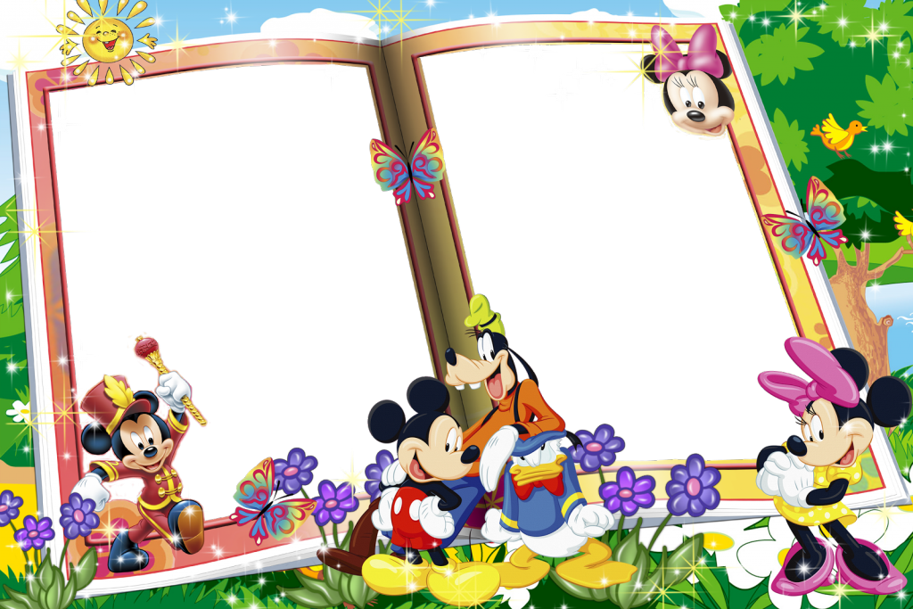 Mickey Mouse Frame Wallpapers Hd - Mickey Mouse Photo Frames Png , HD Wallpaper & Backgrounds