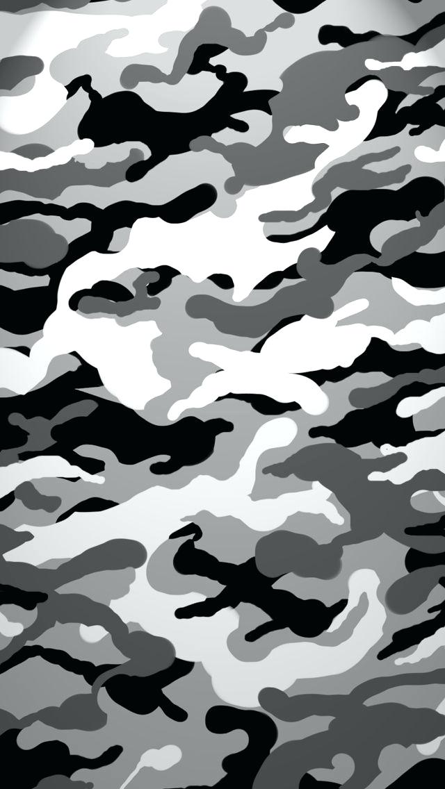 Camouflage Wallpaper Uflage Wallpaper For Or Android - Black And White Camouflage , HD Wallpaper & Backgrounds