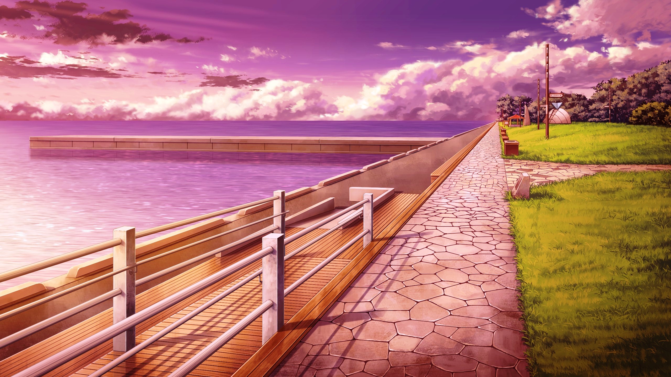 Anime Scenery , HD Wallpaper & Backgrounds