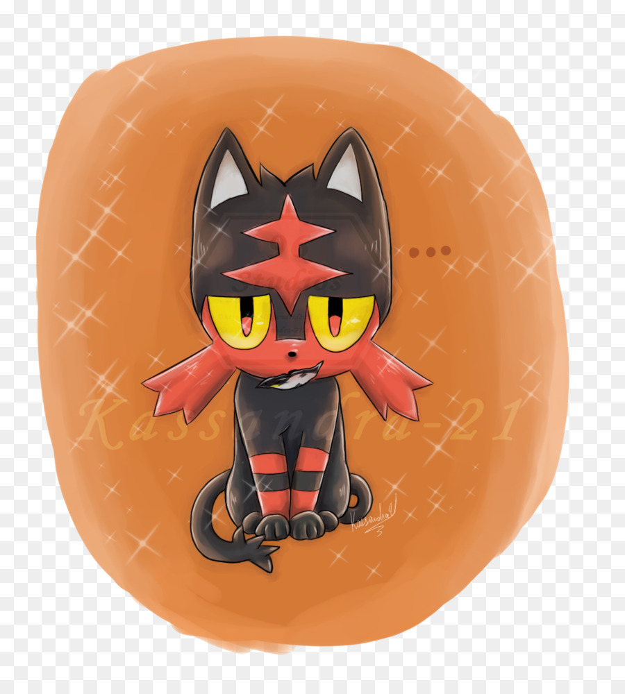 Lantern, Orange, Cat Png - Cartoon , HD Wallpaper & Backgrounds