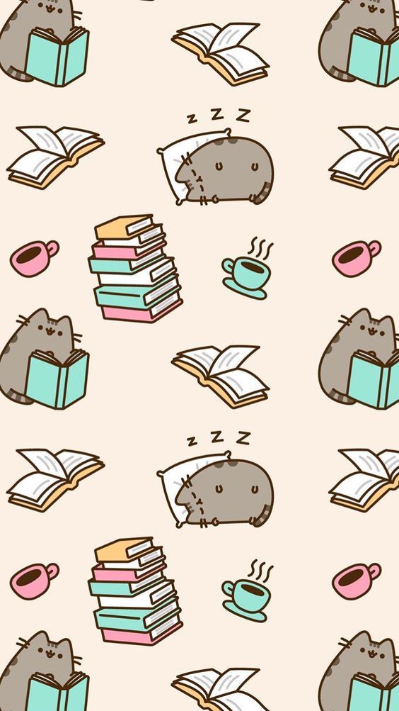 Cute Pusheen Cat Illustration - Cute Pusheen , HD Wallpaper & Backgrounds