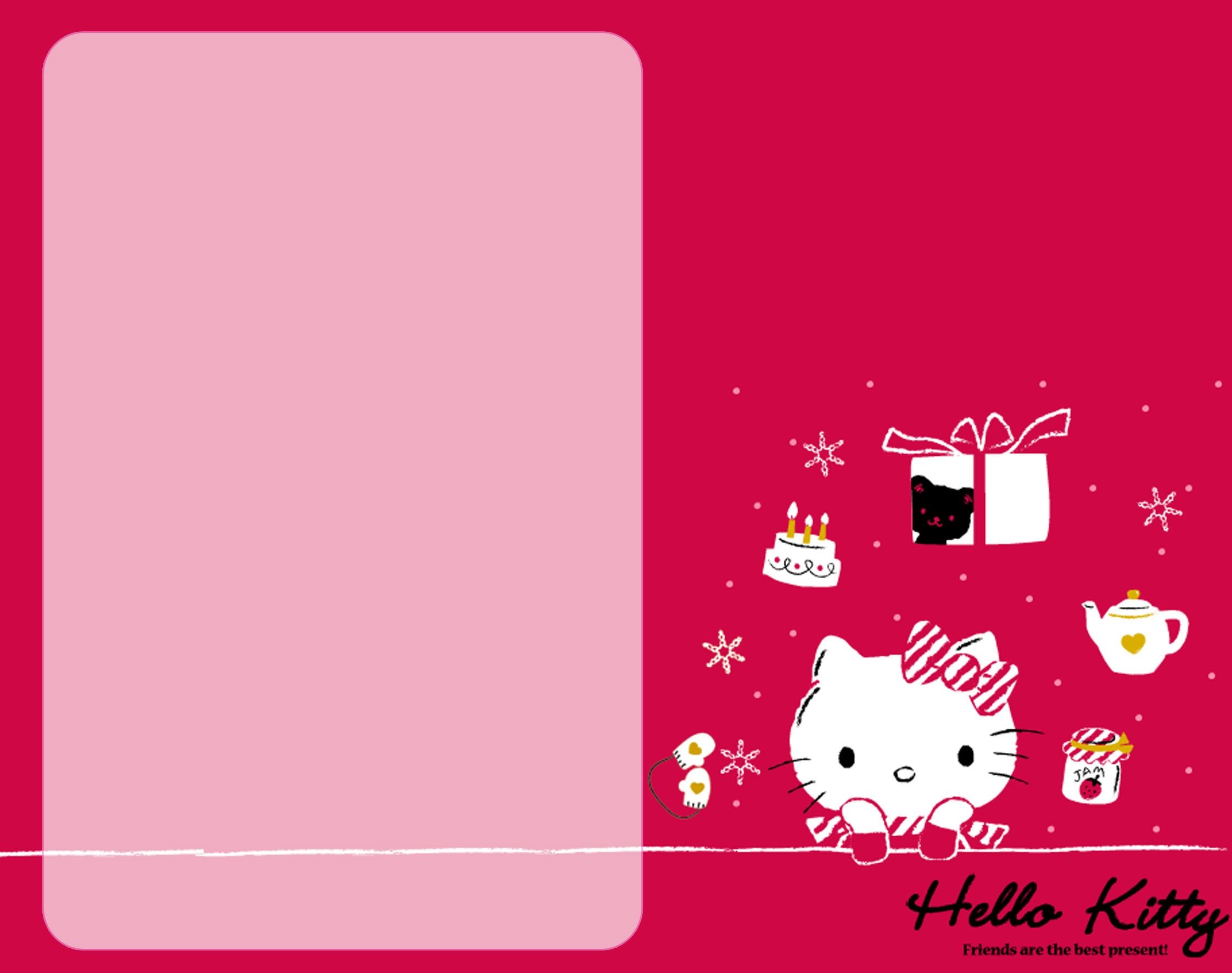 Hello Kitty Wallpapers New Hello Kitty Wallpaper 68 - Birthday Hello Kitty Background , HD Wallpaper & Backgrounds