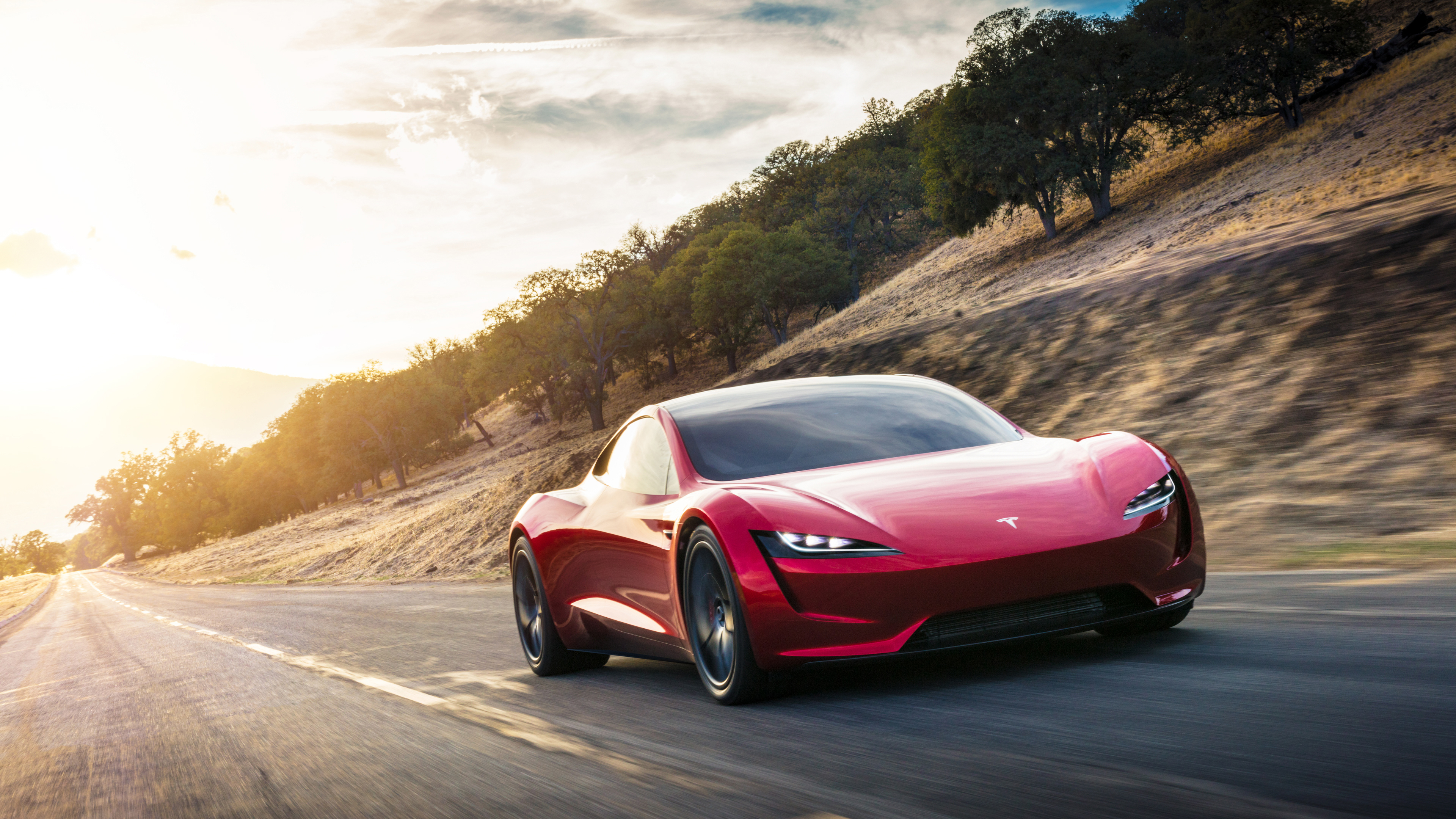 2020 Tesla Roadster 4k - Tesla Roadster 2020 4k , HD Wallpaper & Backgrounds