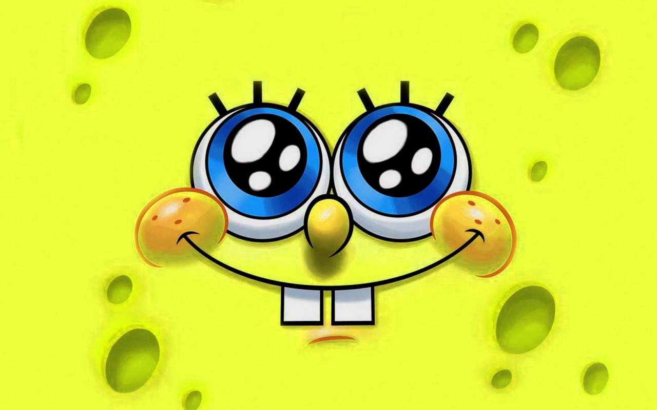 Spongebob Wall Clock Wallpaper Spongebob Hd Save Screen - Funny Cartoon Wallpaper Hd , HD Wallpaper & Backgrounds