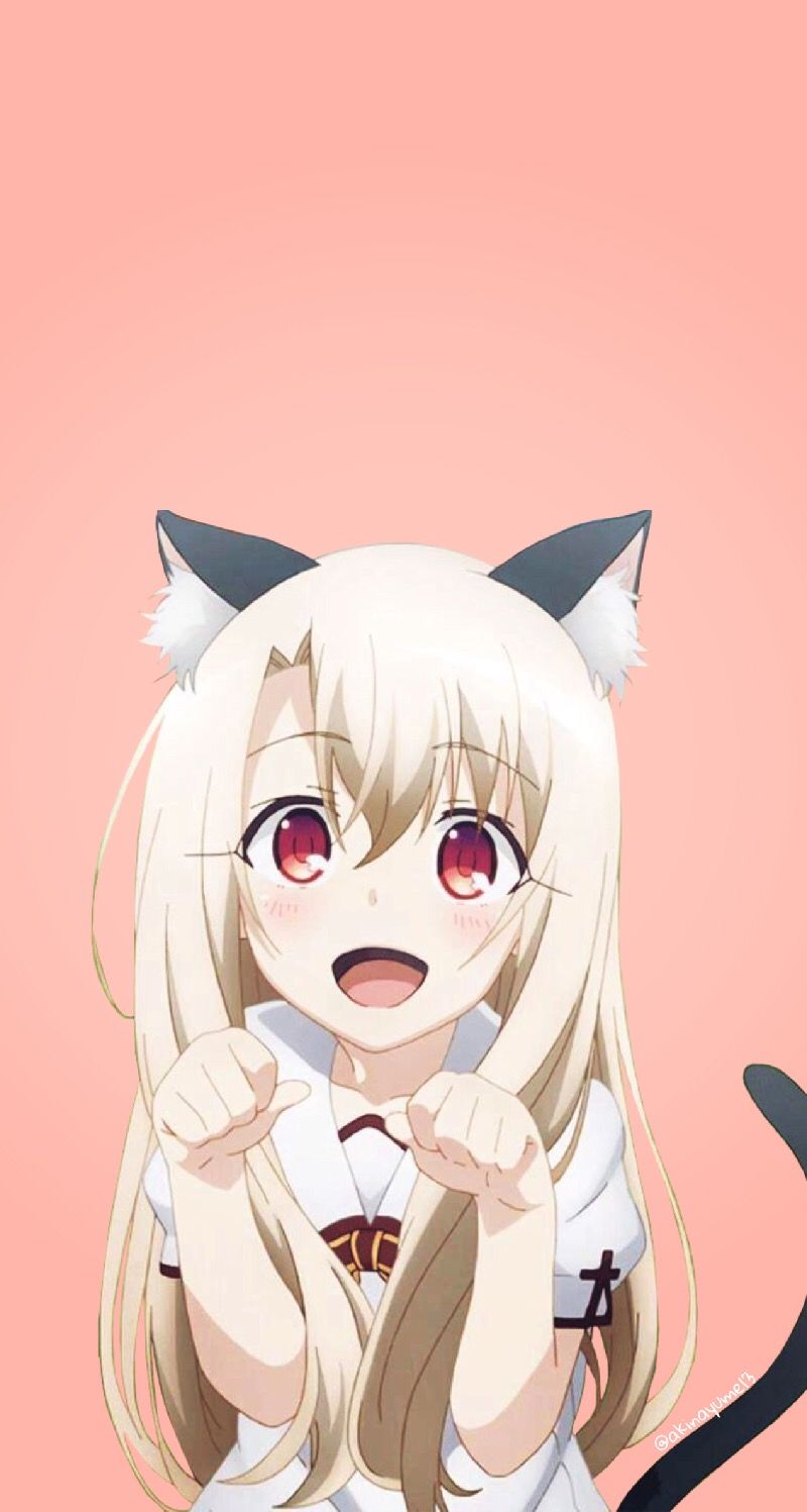 Anime Animegirl Animewallpaper Neko Nekogirl Iphonewallpaper