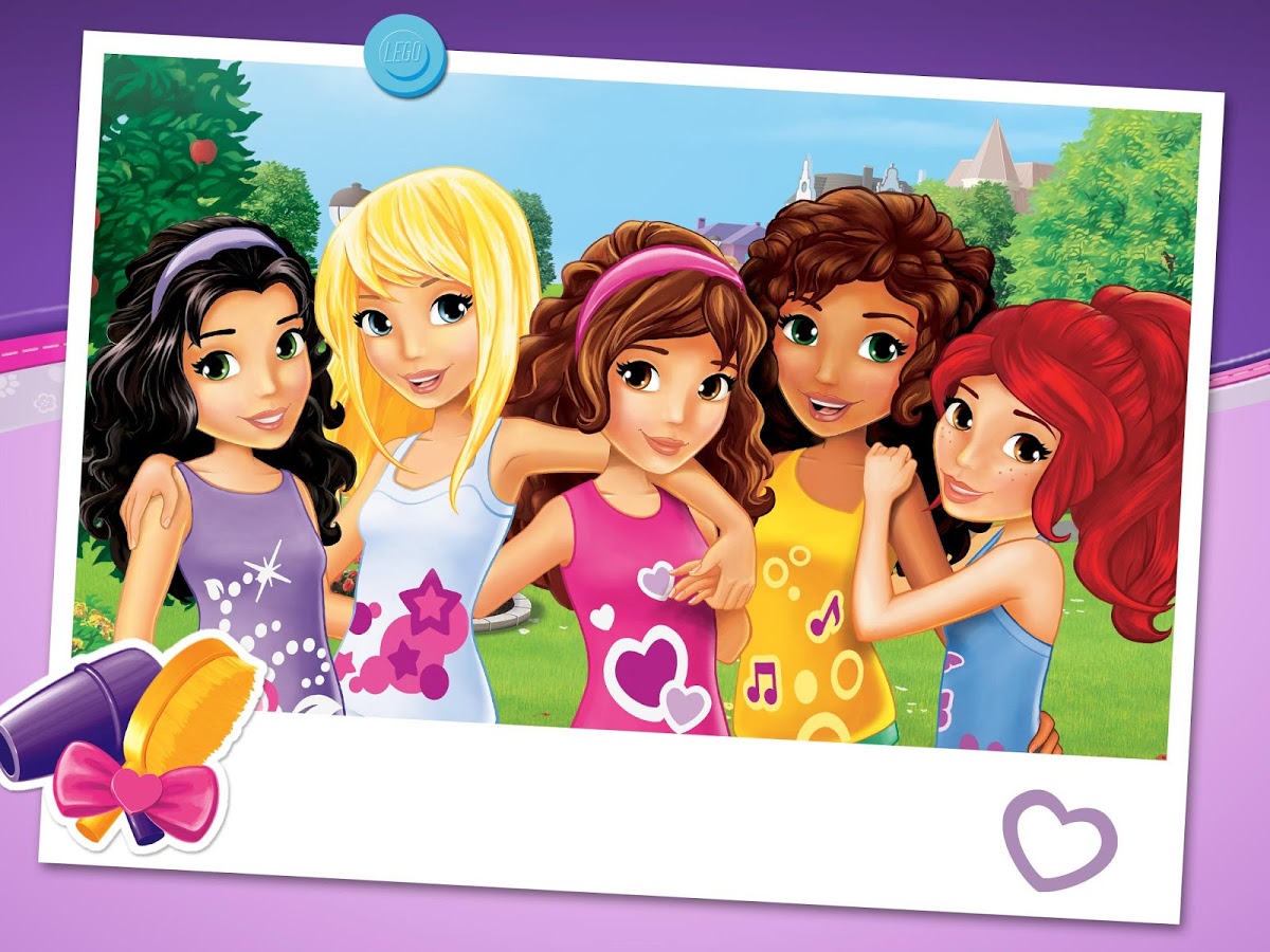 Lego® Friends - Group Icon For Girls , HD Wallpaper & Backgrounds