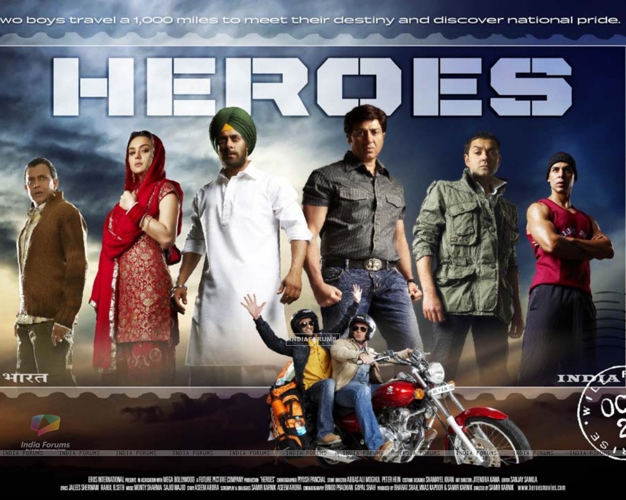 Wallpaper Of Heroes Movie - Heroes Salman Khan Movie , HD Wallpaper & Backgrounds