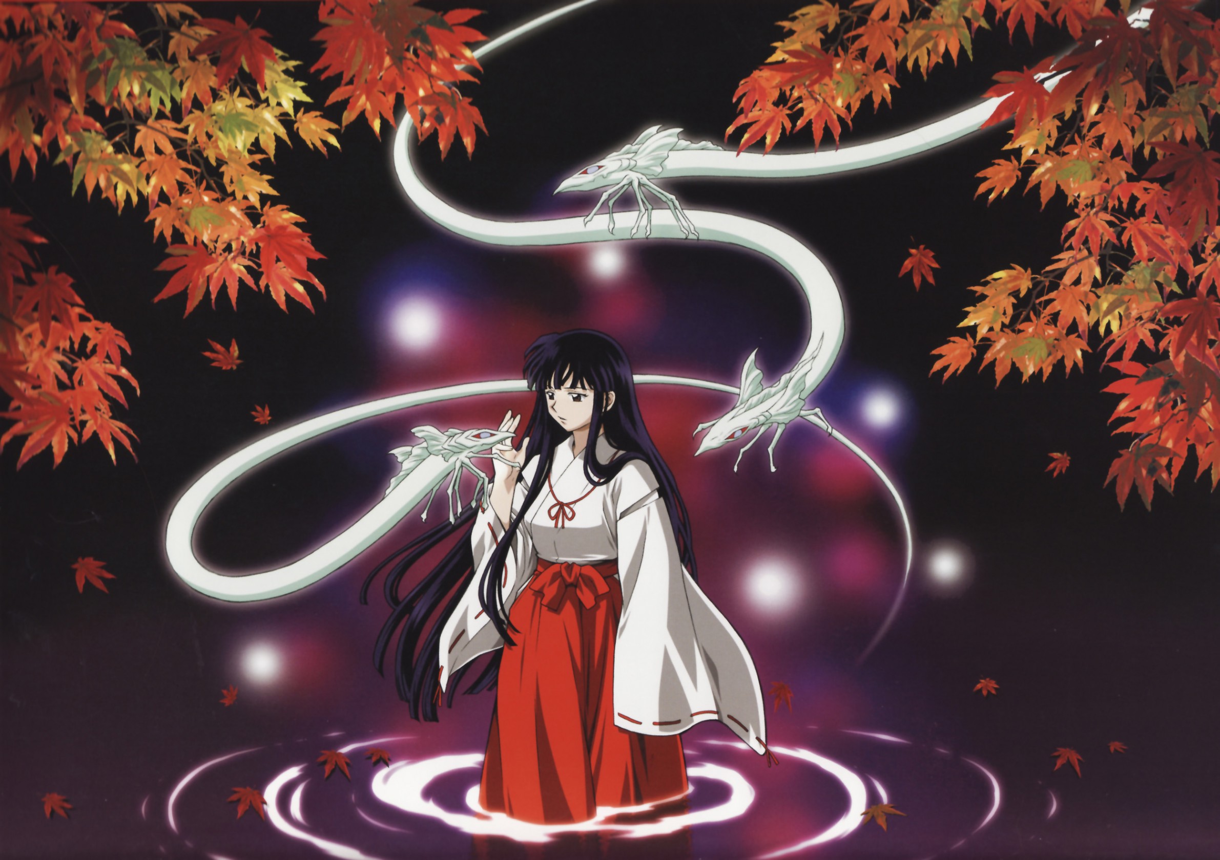 Hd Wallpaper - Kikyo Inuyasha , HD Wallpaper & Backgrounds