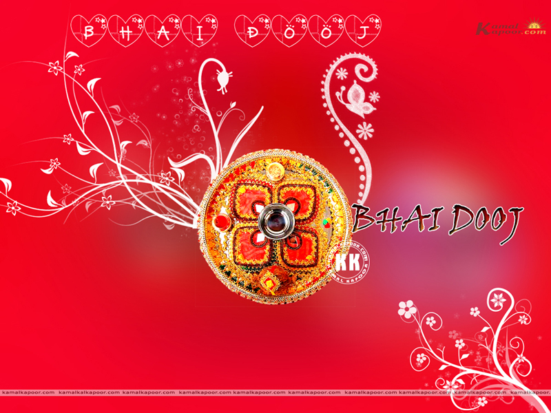 Bhai Dooj Wallpaper - Motif , HD Wallpaper & Backgrounds