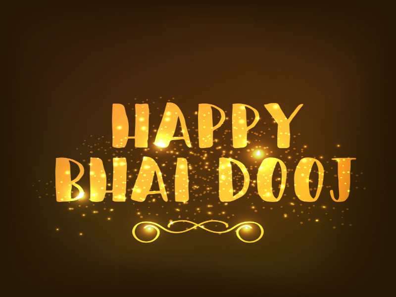 Happy Bhai Dooj - Happy Bhai Dooj 2018 , HD Wallpaper & Backgrounds
