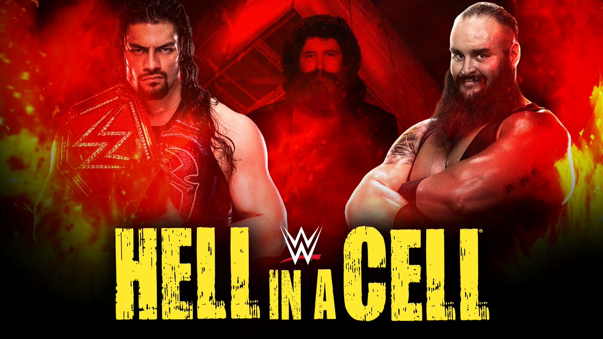 Monster Among Us Roman Reigns Vs Braun Strowman Wallpaper - Wwe Hell In A Cell 2017 Kickoff , HD Wallpaper & Backgrounds