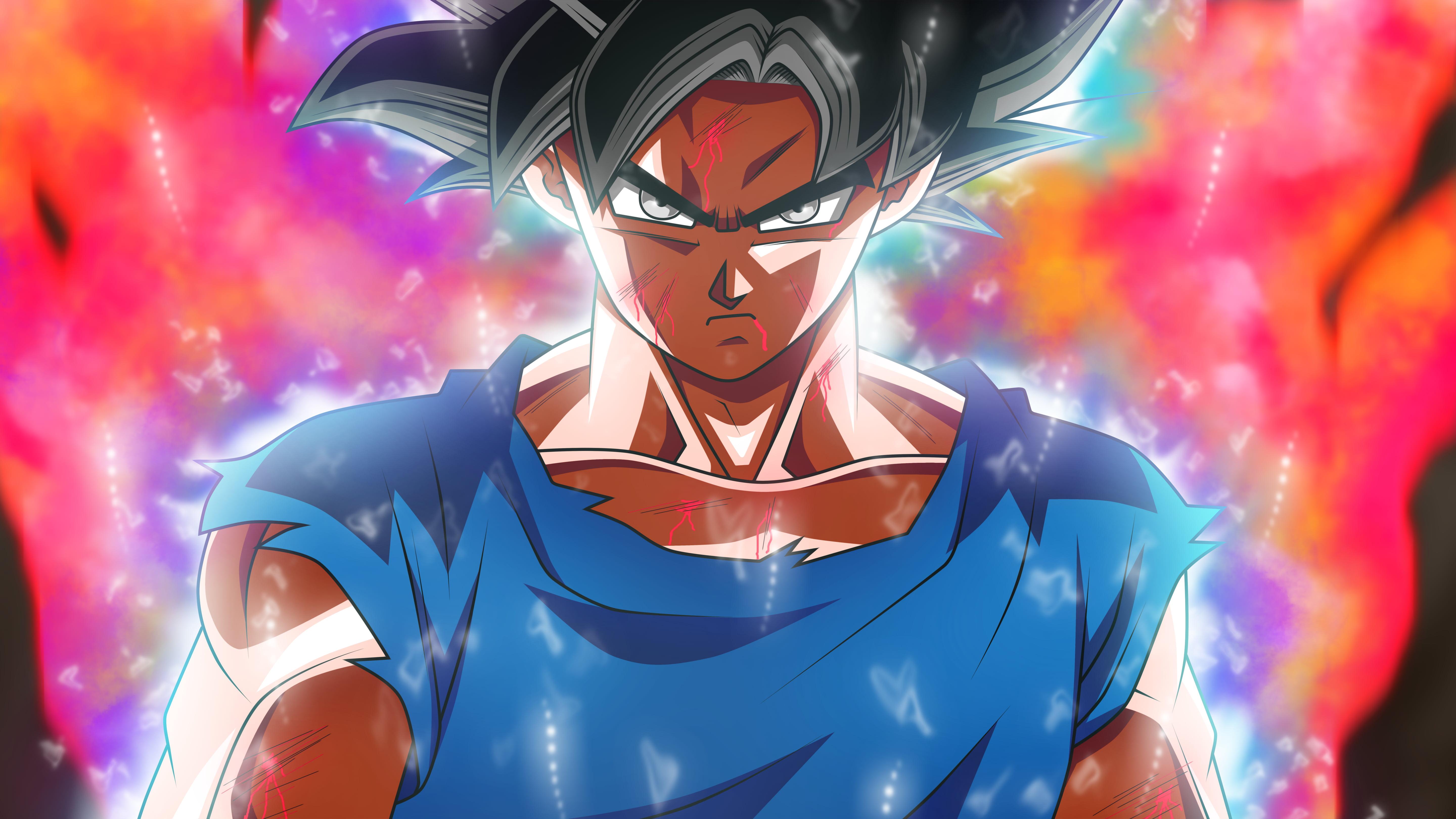 Son Goku Ultra Instinct Digital Wallpaper Hd Wallpaper - Goku Ultra Instinct Form , HD Wallpaper & Backgrounds