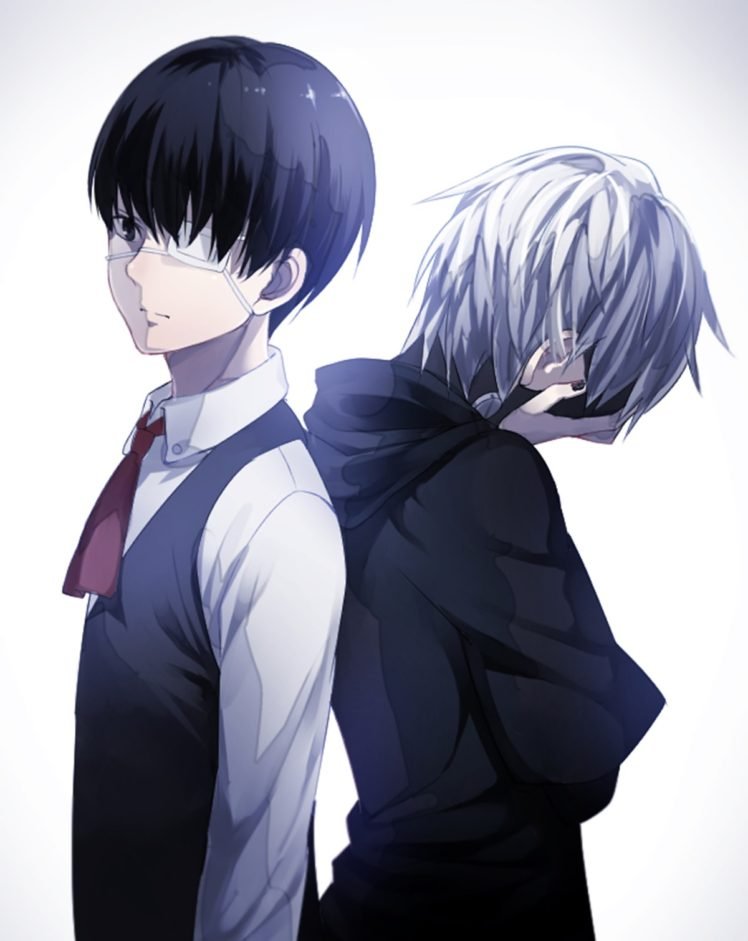 Tokyo Ghoul, Kaneki Ken Hd Wallpaper Desktop Background - Канеки До И После , HD Wallpaper & Backgrounds