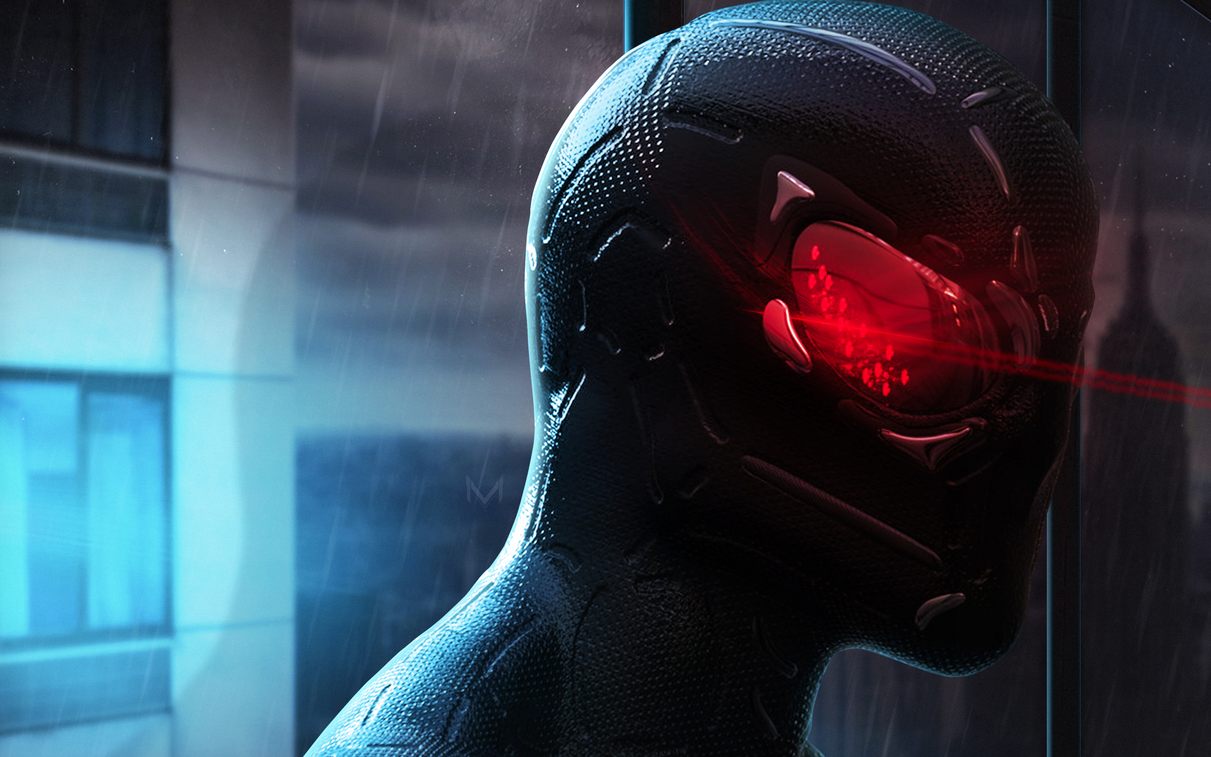 Spier-man 4k Wallpapers - Spiderman Red Eyes , HD Wallpaper & Backgrounds