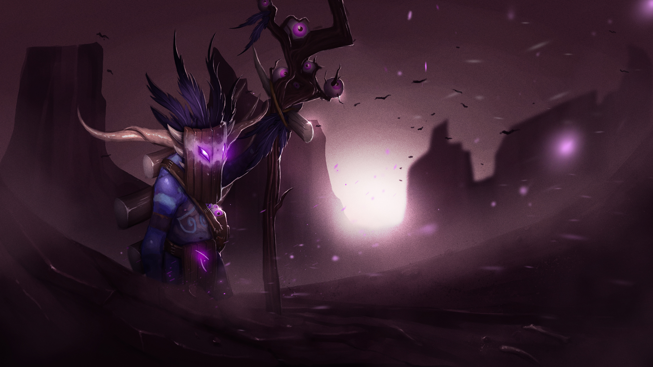 Witch Doctor Dota 2 Wallpaper Hd , HD Wallpaper & Backgrounds