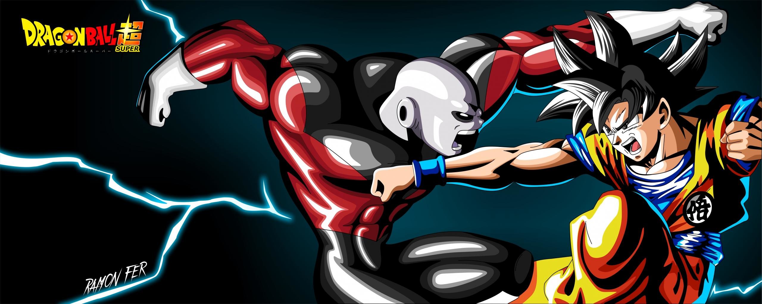 High Resolution Dragon Ball Super Dual Monitor Wallpaper - Dragon Ball Super Vs Jiren , HD Wallpaper & Backgrounds