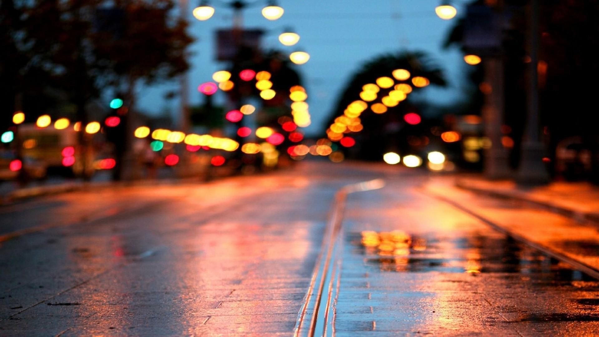 Road Wallpaper - Photography Of City Lights , HD Wallpaper & Backgrounds