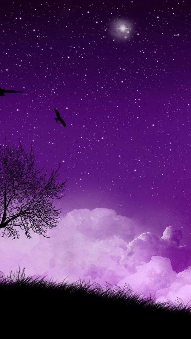 Purple Mood Wallpaper For Iphone And Android Iphone - Mood Background , HD Wallpaper & Backgrounds