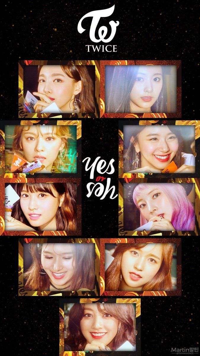 Twice Wallpaper - Twice Yes Or Yes , HD Wallpaper & Backgrounds
