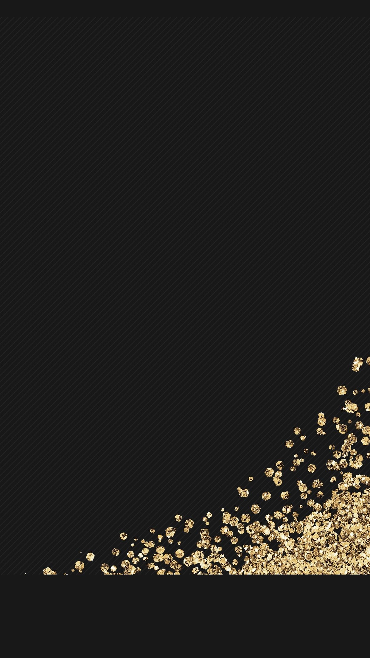Gold Glitter Wallpapers Free Download - Cute Dark Wallpaper Hd , HD Wallpaper & Backgrounds