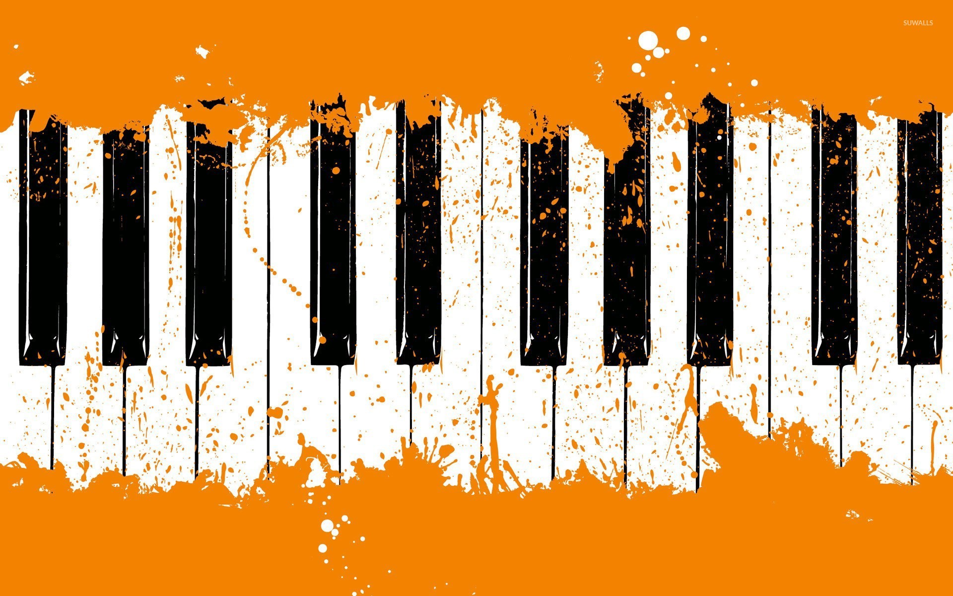 Piano Keyboard Wallpaper - Musical And Artistic , HD Wallpaper & Backgrounds