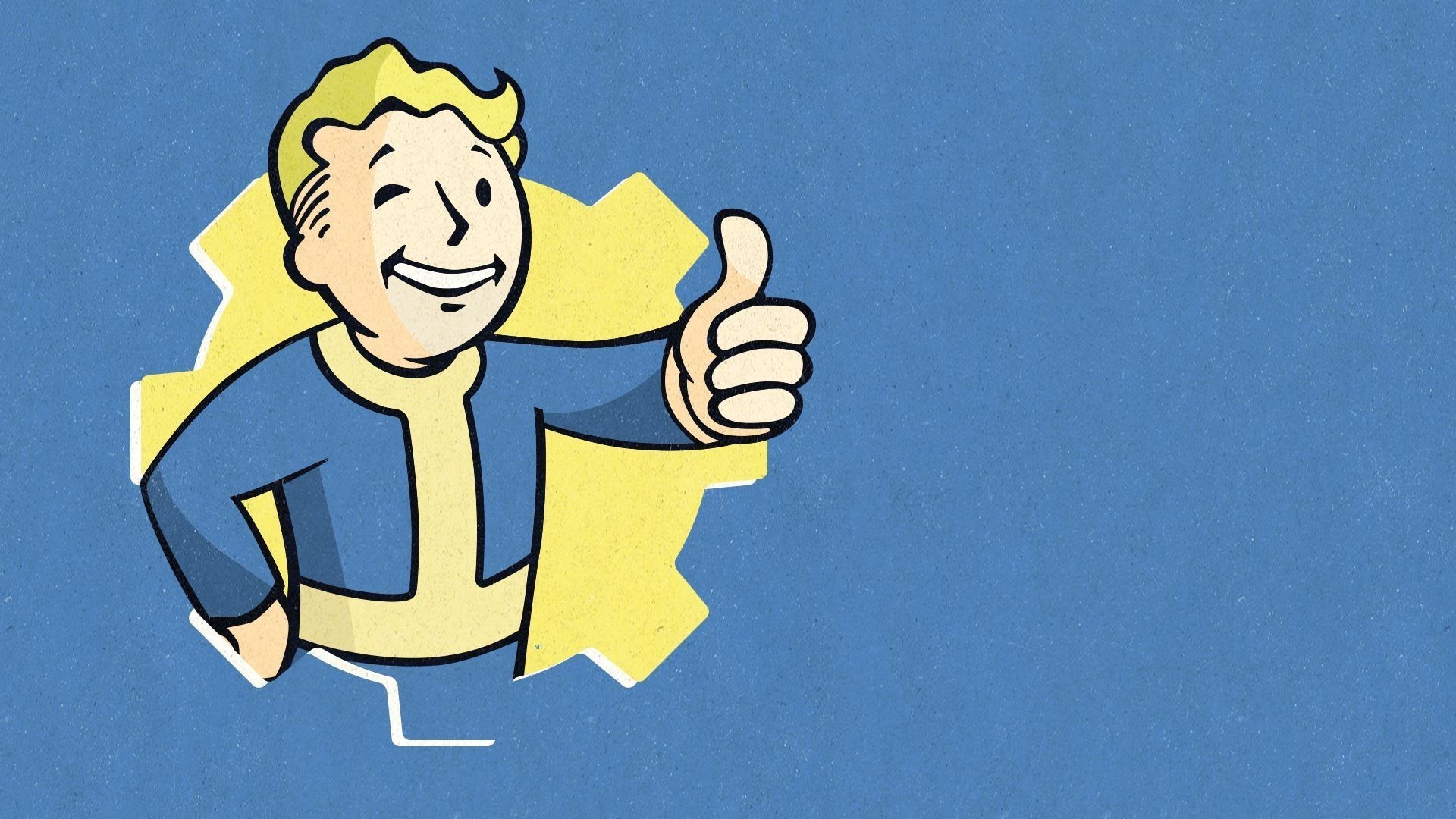 , Fallout 4 Vault Boy Wallpaper - Fallout 4 Vault Boy , HD Wallpaper & Backgrounds