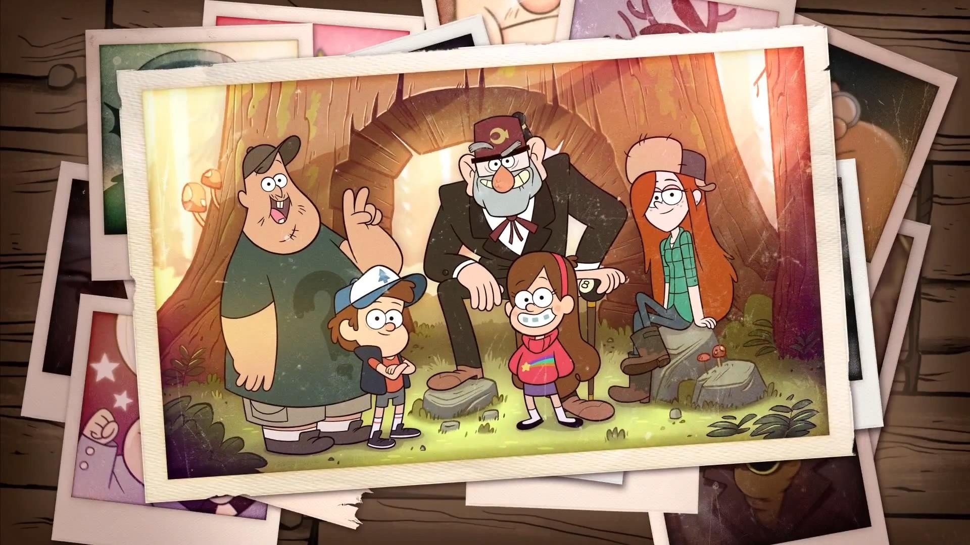 Gravity Falls Intro , HD Wallpaper & Backgrounds