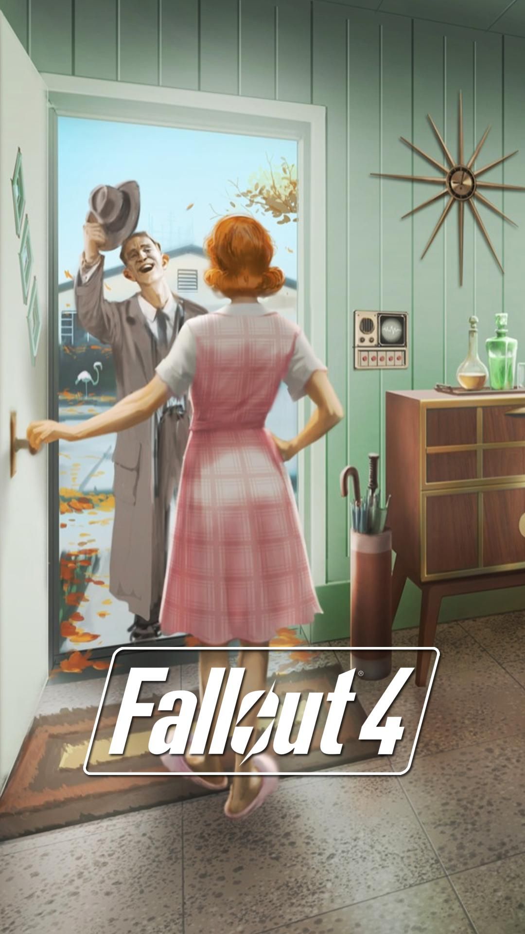 I Made Some Fallout 4 Lock Screen Wallpapers From E3 - Fallout 4 , HD Wallpaper & Backgrounds