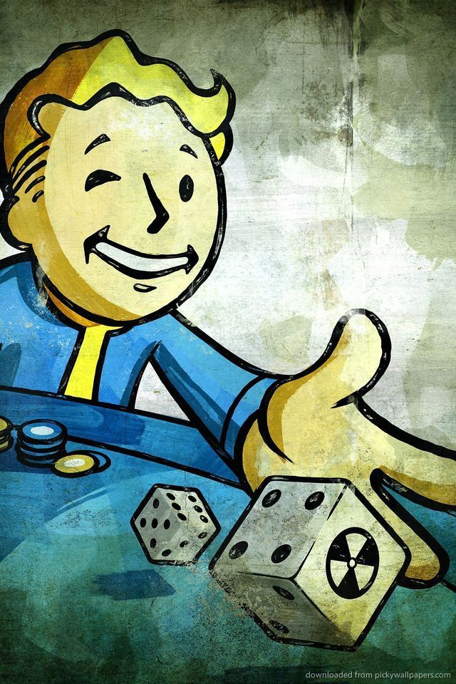 Fallout 4 Iphone Wallpaper Vault Boy Fallout New Vegas Hd Wallpaper Backgrounds Download