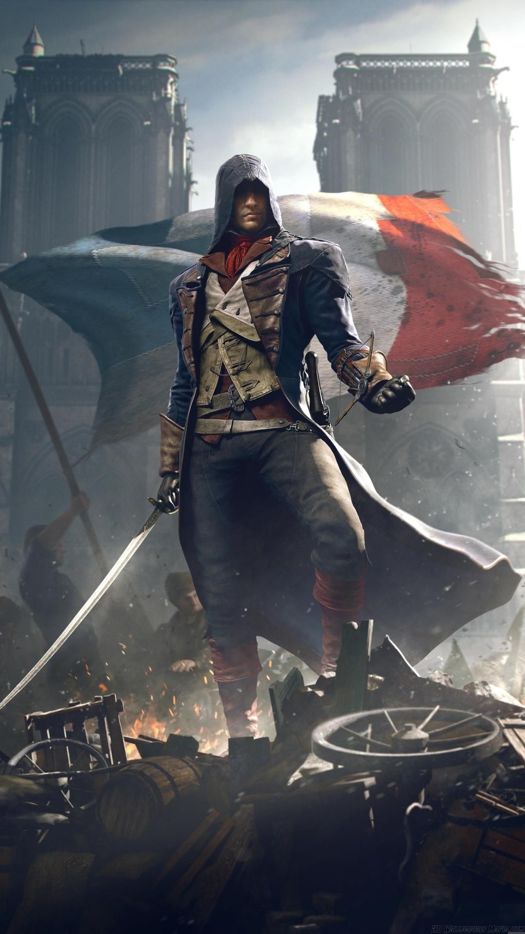 Original Size - Assassin's Creed Unity , HD Wallpaper & Backgrounds