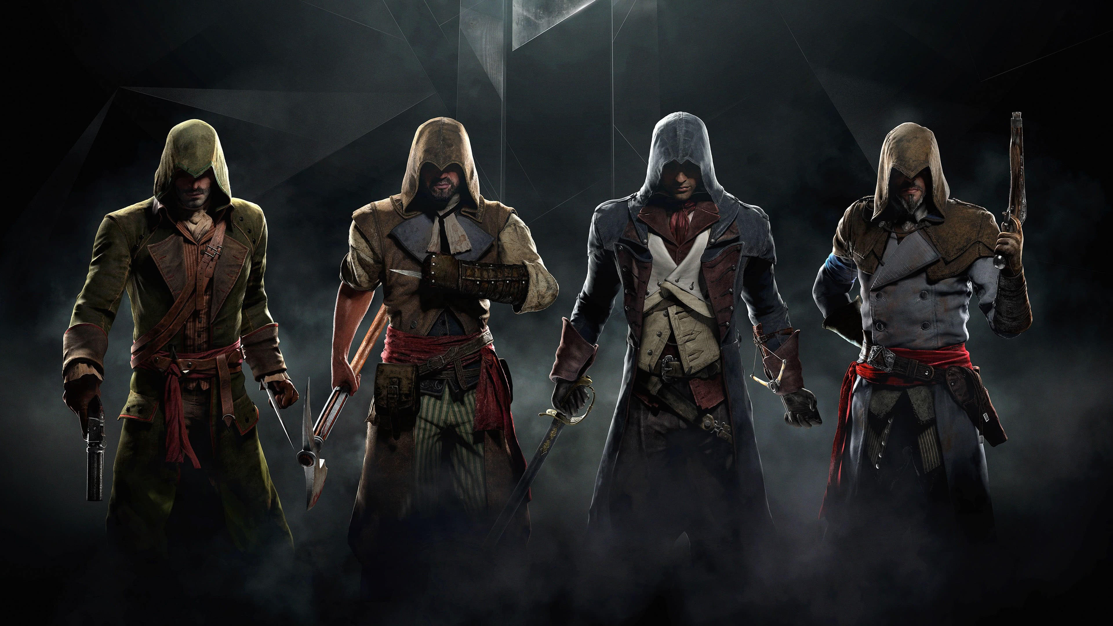 Assassins Creed Unity Uhd 4k Wallpaper - Ultra Hd 4k Games , HD Wallpaper & Backgrounds
