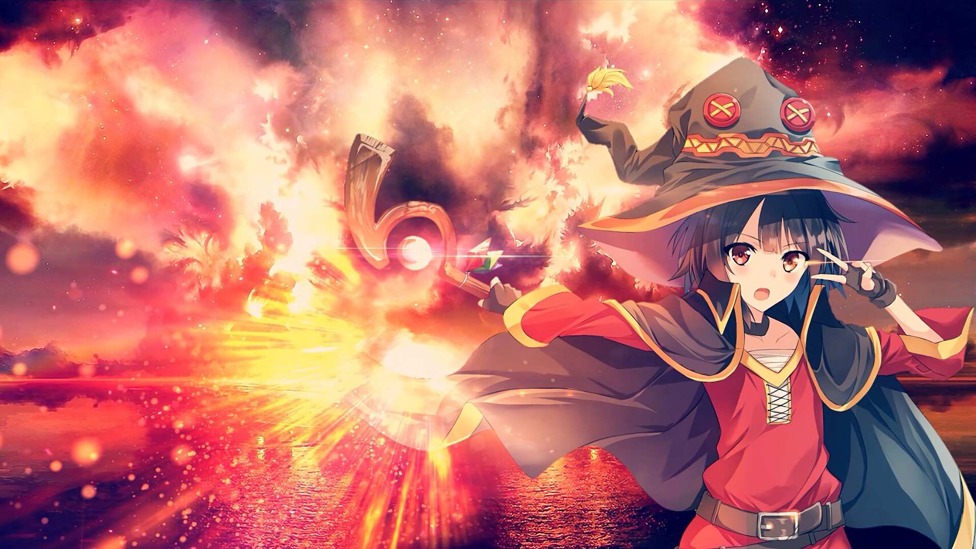 Badass Wallpapers For Linux Inspirational Pin By Miguel - Anime Megumin , HD Wallpaper & Backgrounds