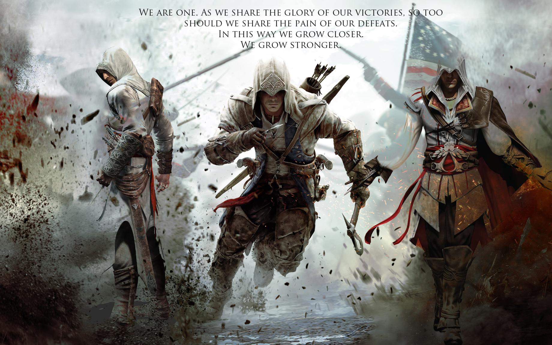 Assassin\u0027s Creed Wallpaper Quote \u2013 Best Wallpaper - Assassin's Creed Iii Quotes , HD Wallpaper & Backgrounds