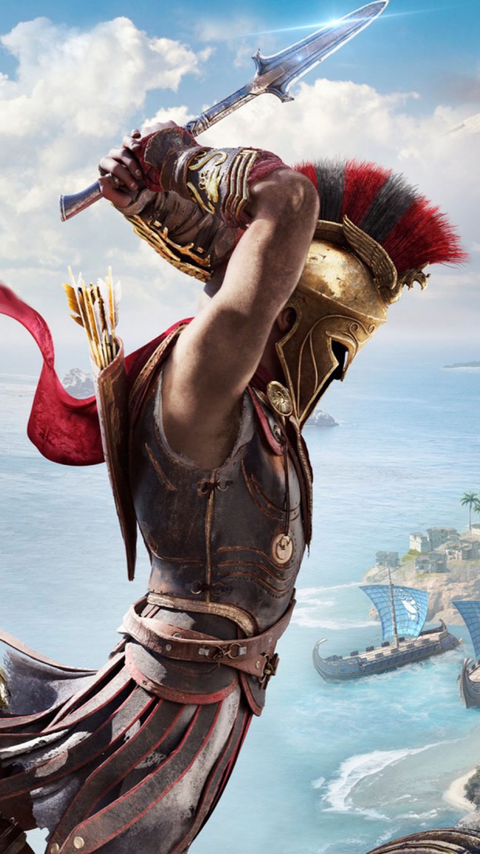 Assassin's Creed Odyssey Hd Mobile Wallpaper - Assassin's Creed Odyssey Alexios , HD Wallpaper & Backgrounds