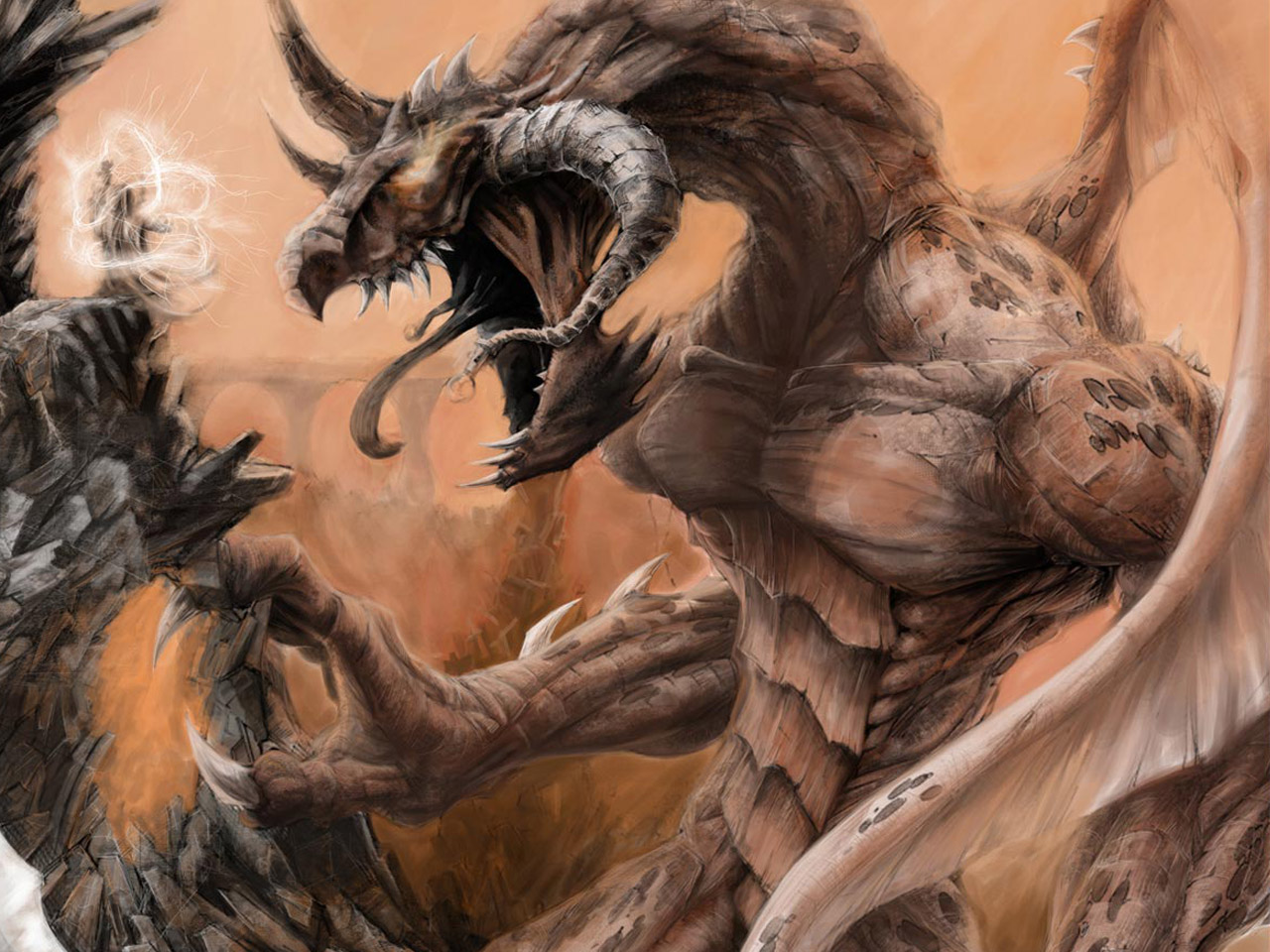 Badass Dragon Wallpapers Badass Wallpapers - Dibujos De Demonios Reales , HD Wallpaper & Backgrounds