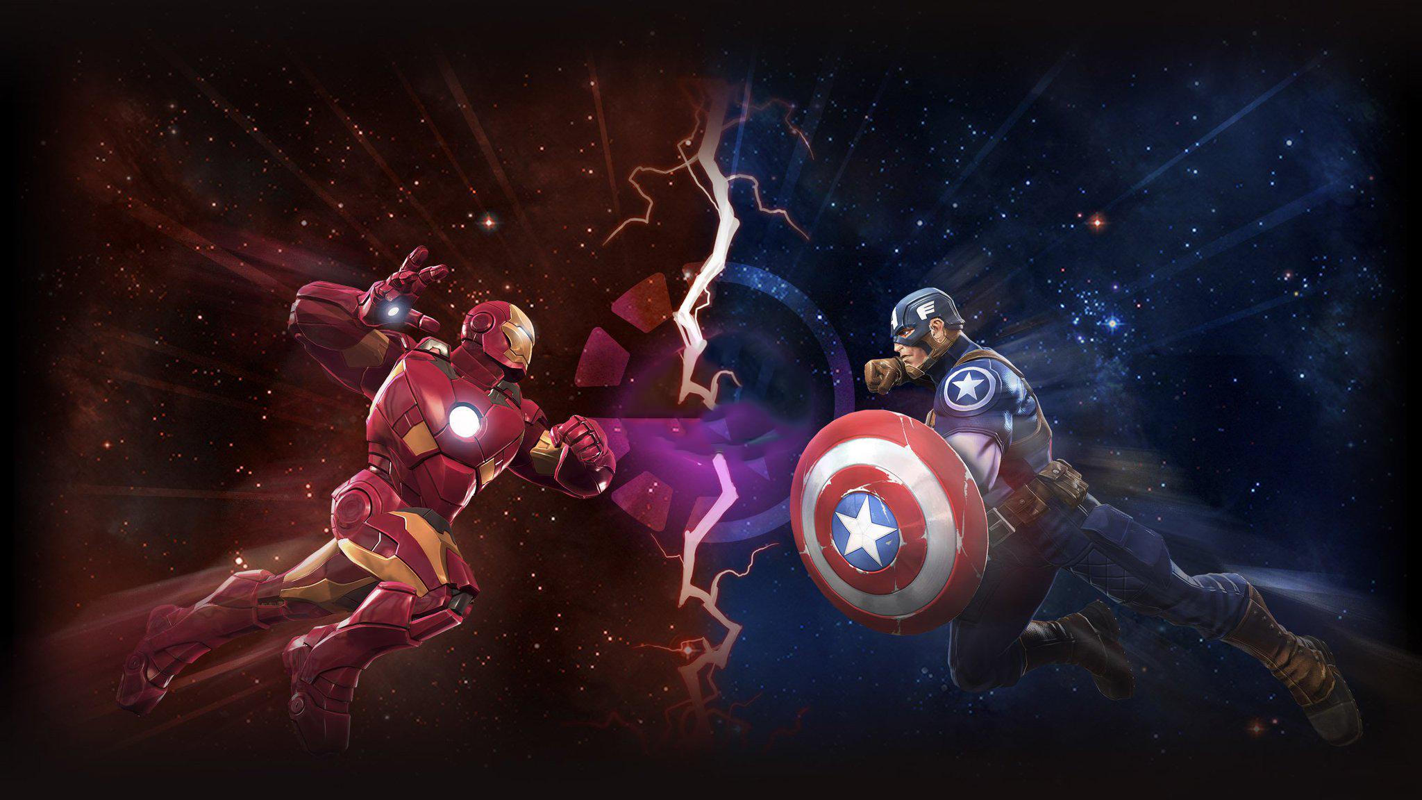 Collection - Iron Man - Captain America Wallpaper Iron Man , HD Wallpaper & Backgrounds