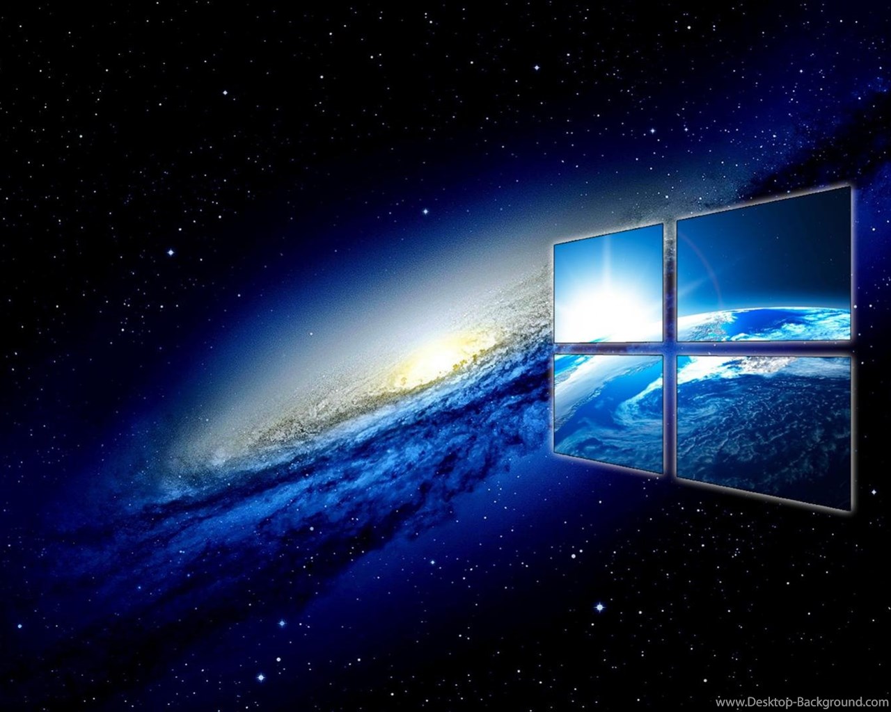 Widescreen - Galaxy Wallpaper For Windows 10 , HD Wallpaper & Backgrounds