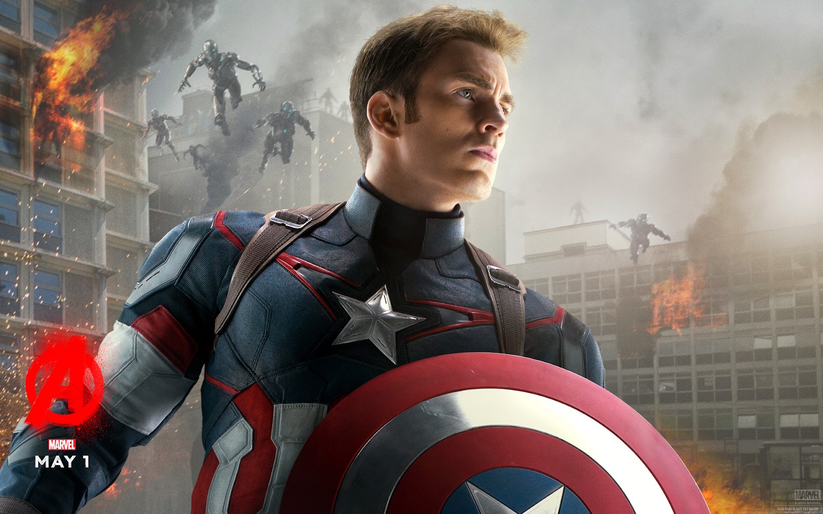 Captain America Avengers Age Of Ultron - Chris Evans Captain America Avengers Age Of Ultron , HD Wallpaper & Backgrounds