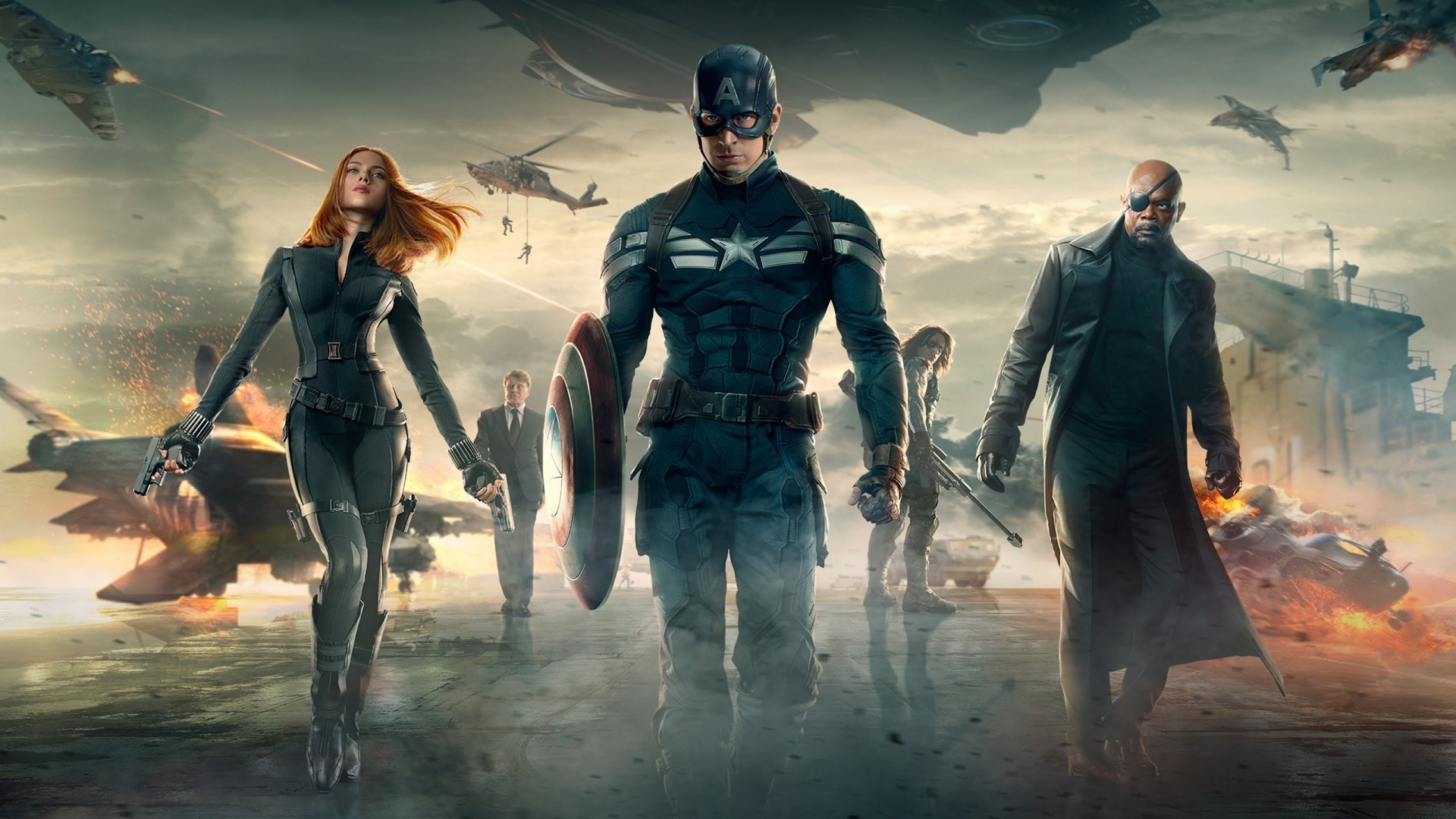 Back To 96 Captain America Wallpapers Hd - Captain America 2 Hd , HD Wallpaper & Backgrounds
