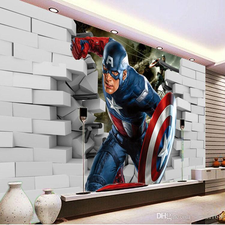 3d Captain America Wallpaper Avengers Photo Wallpaper Cool