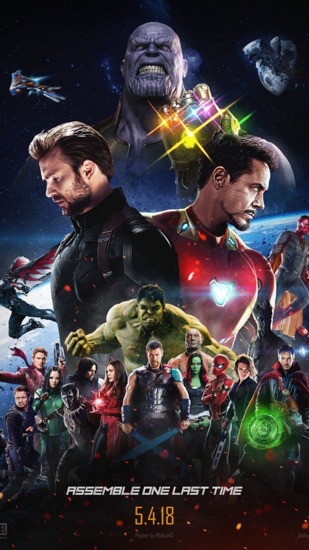 Avengers 3 Wallpaper Android - All Avengers In One , HD Wallpaper & Backgrounds