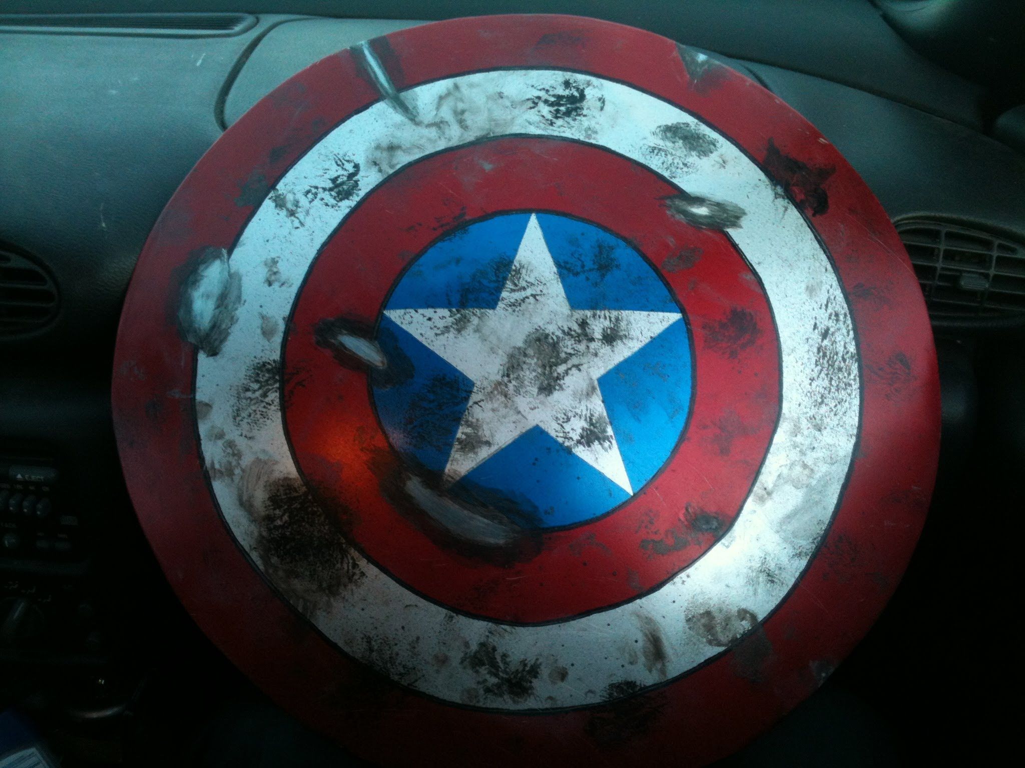 Captain America - Captain America Shield In Hd , HD Wallpaper & Backgrounds