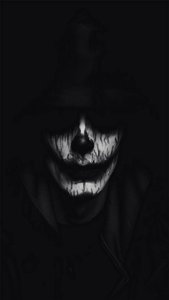 Scary Skeleton Wallpaper Clown Faces, Creepy Clown, - Dibujos De Terror Psicológico , HD Wallpaper & Backgrounds