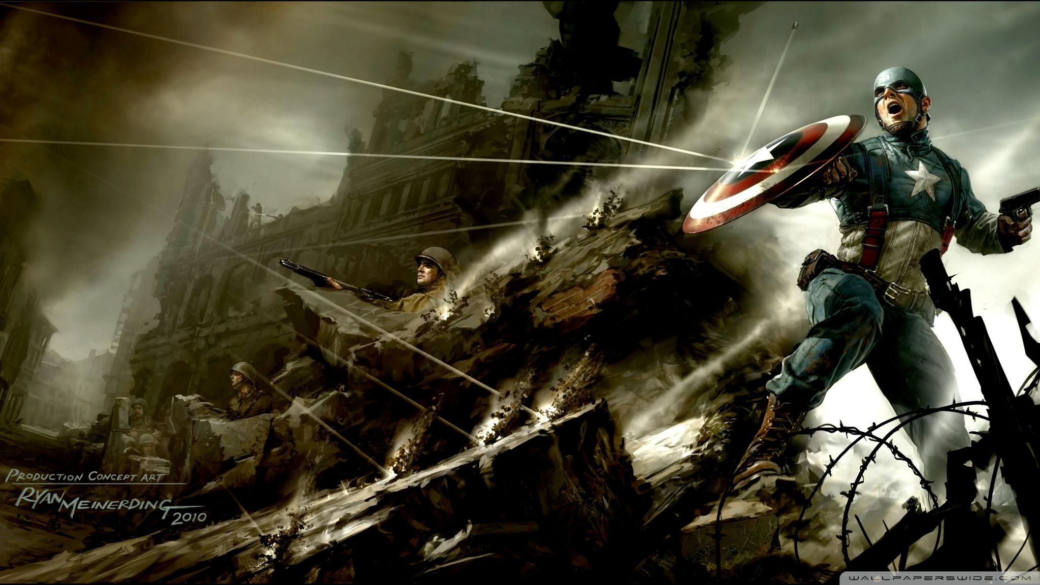 Captain - Captain America First Avenger Wallpaper Hd , HD Wallpaper & Backgrounds