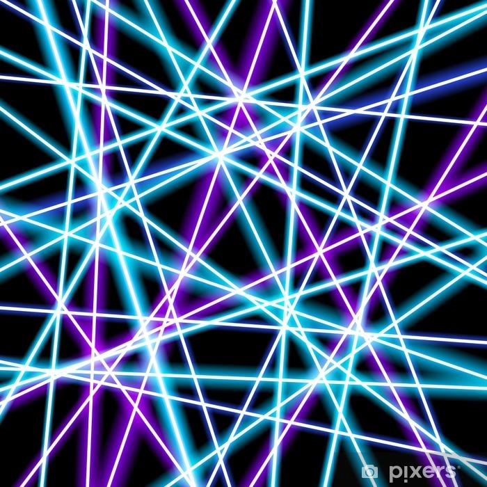 Abstract Vector Background, More Glowing Lines, Geometry, - Fondos De Pantalla Neon , HD Wallpaper & Backgrounds
