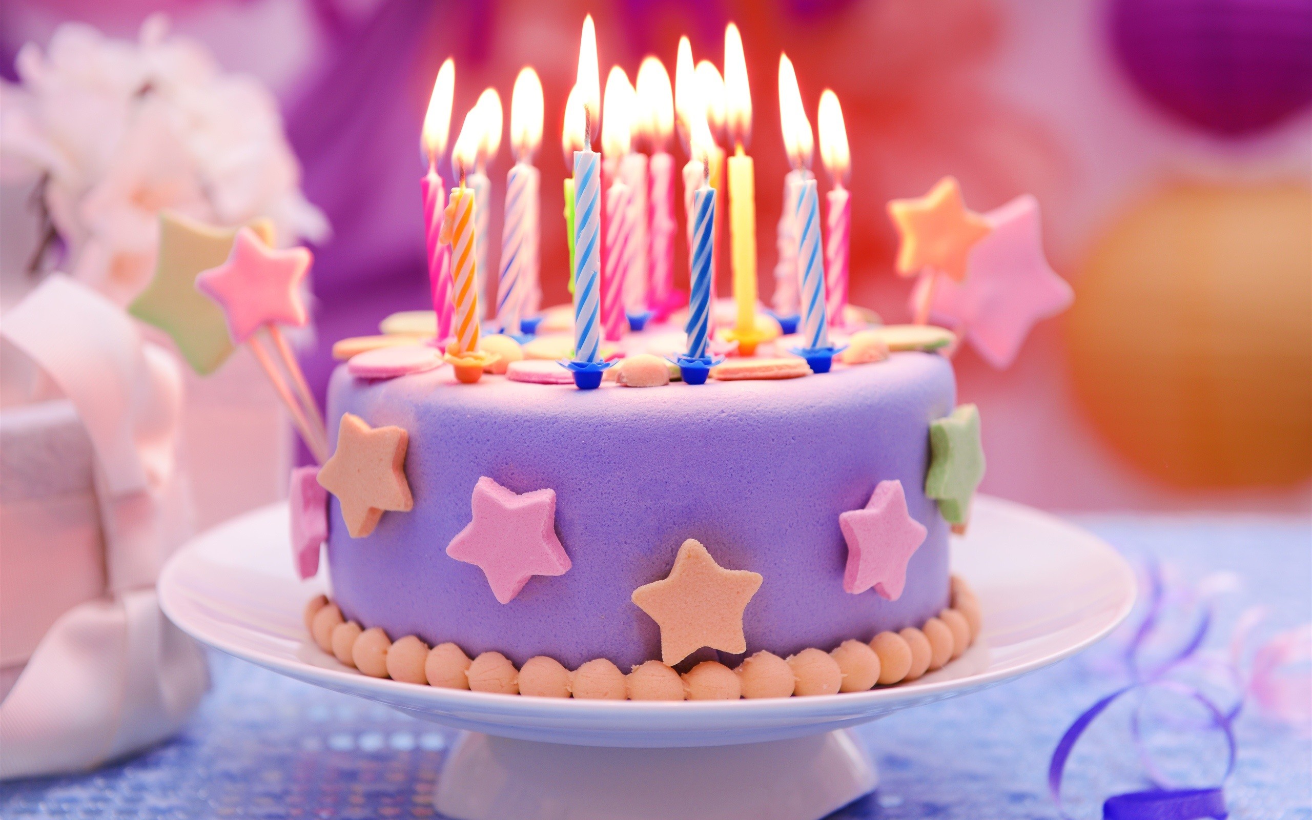 Happy Birthday Cake Widescreen Hd Wallpaper - Happy Birthday To You Cake Hd , HD Wallpaper & Backgrounds