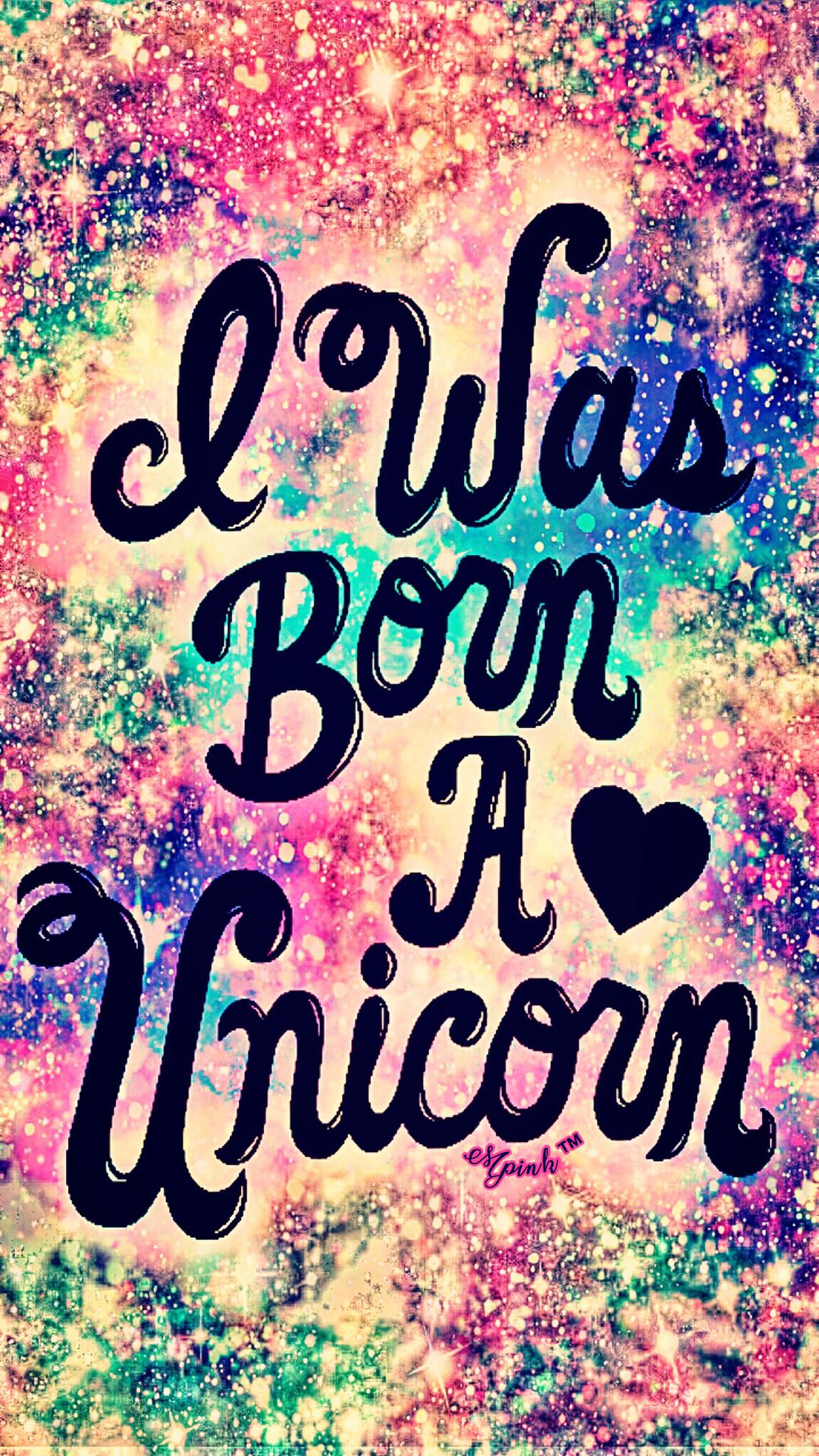Pink Keep Calm Wallpapers Images For Iphone Wallpaper - Am Born A Unicorn , HD Wallpaper & Backgrounds