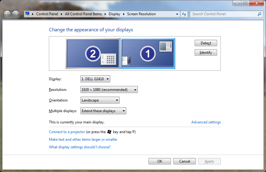 Enter Image Description Here - Bildschirm Erweitern Windows 7 , HD Wallpaper & Backgrounds