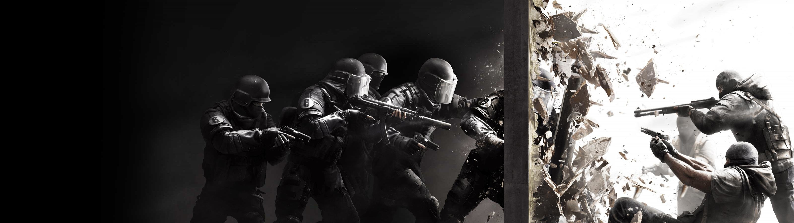 Download Dual Monitor Tom Clancy's Rainbow Six - Rainbow 6 Siege Hd , HD Wallpaper & Backgrounds