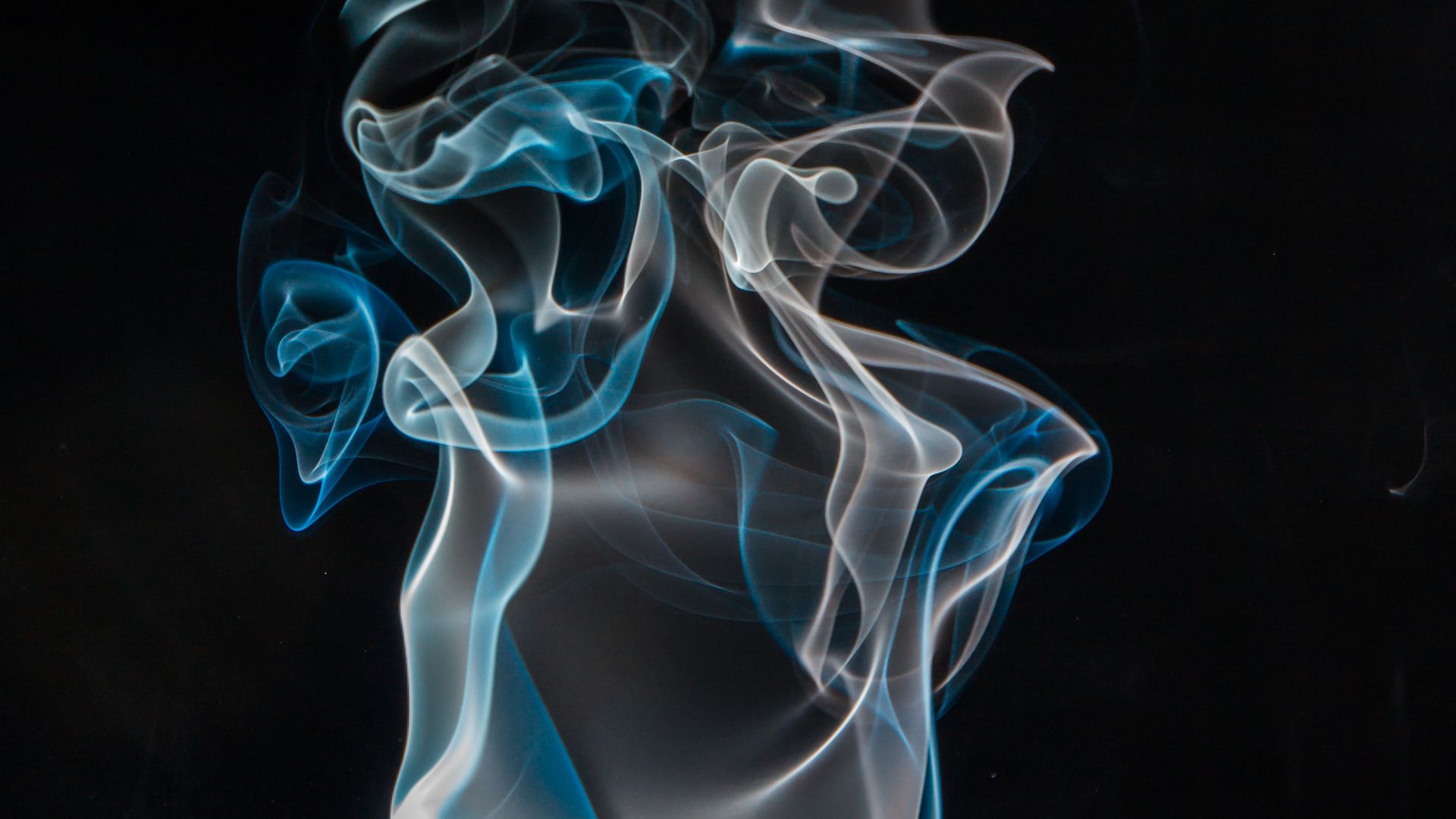 Blue And White Smoke Wallpaper - Smoke Background , HD Wallpaper & Backgrounds
